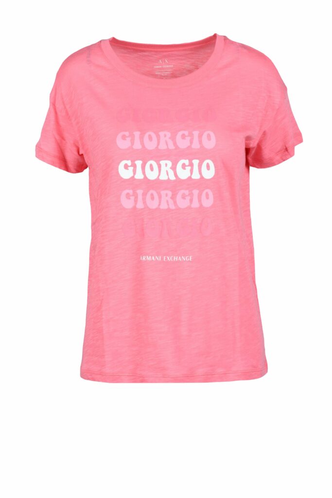 T-shirt Armani Exchange  Rosa