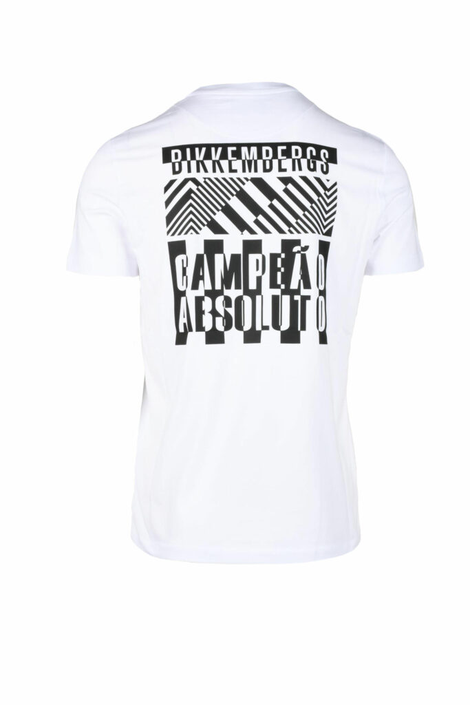 T-shirt BIKKEMBERGS  Bianco