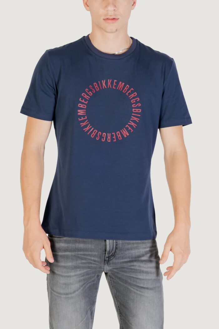 T-shirt BIKKEMBERGS  Blu