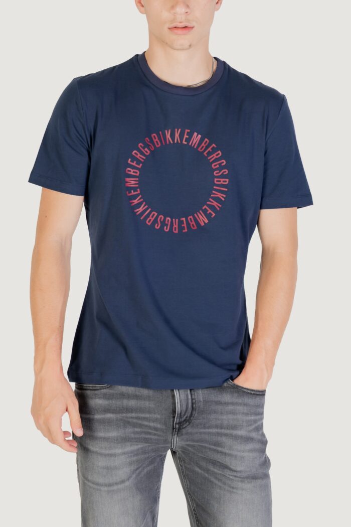 T-shirt BIKKEMBERGS  Blu