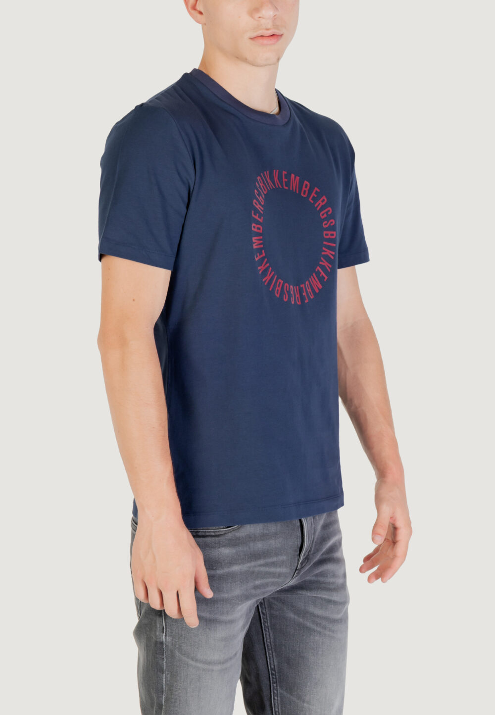T-shirt BIKKEMBERGS Blu - Foto 7