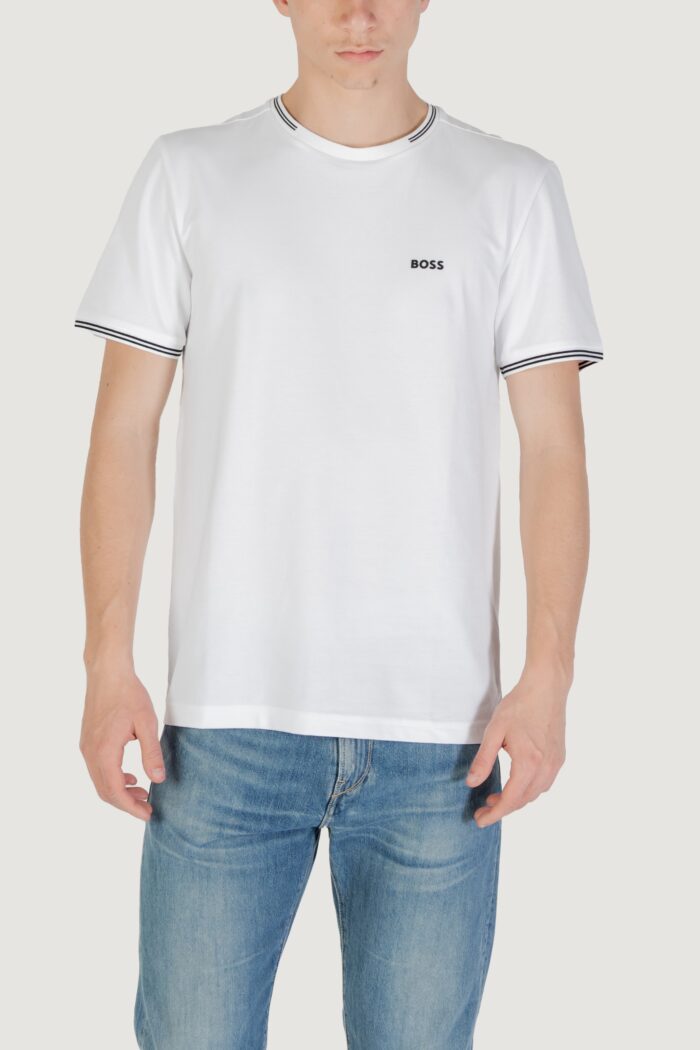 T-shirt Boss taul 10255848 01 Bianco