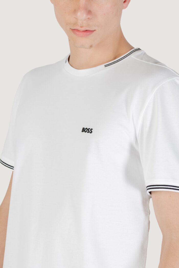 T-shirt Boss taul 10255848 01 Bianco