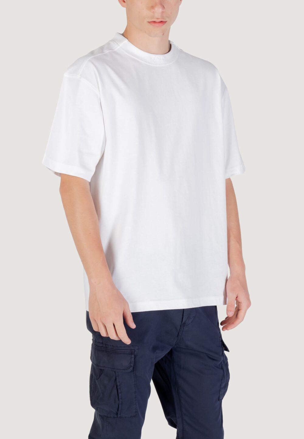 T-shirt Boss te_dye_ 10262477 01 Bianco - Foto 5