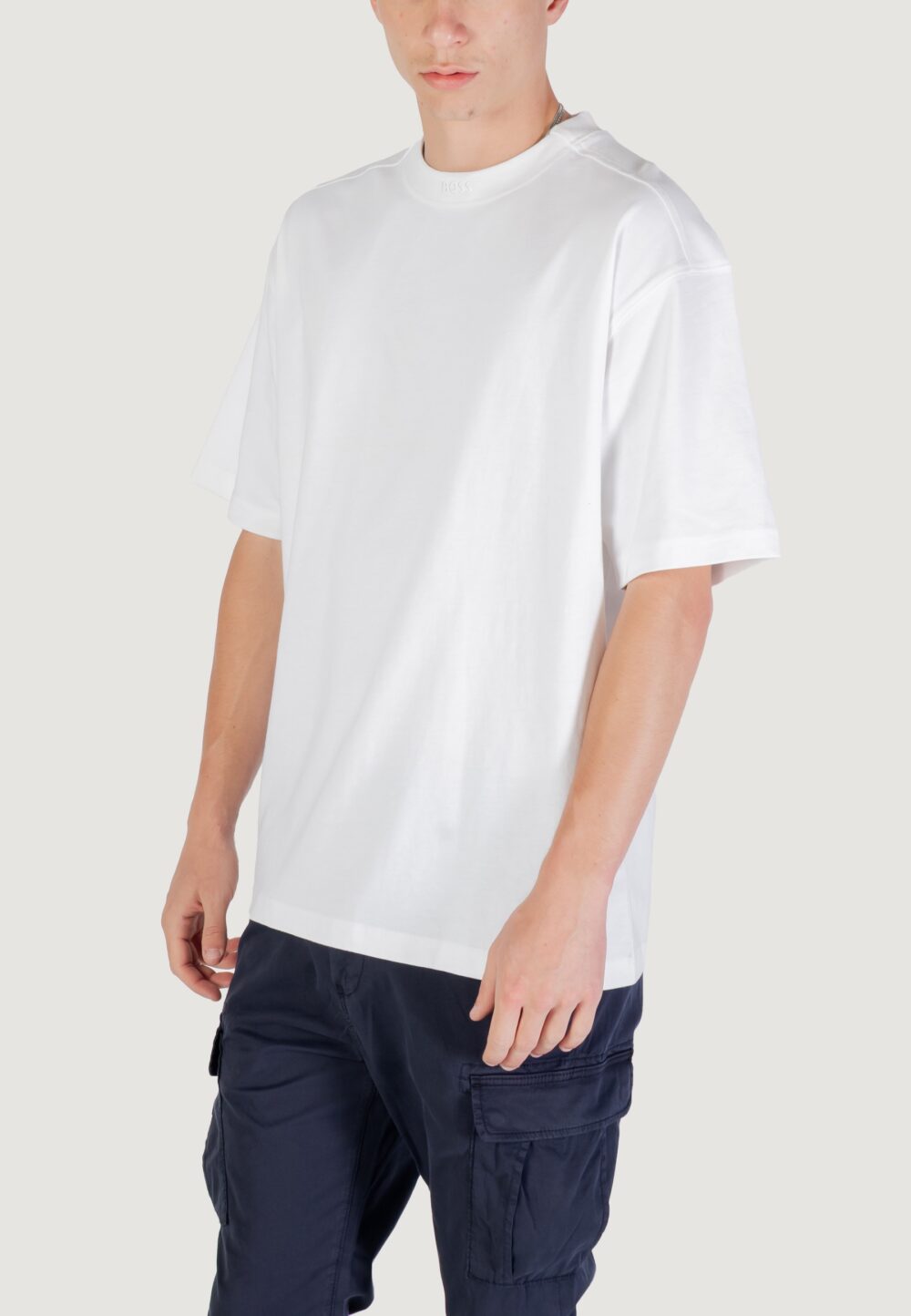 T-shirt Boss te_dye_ 10262477 01 Bianco - Foto 6
