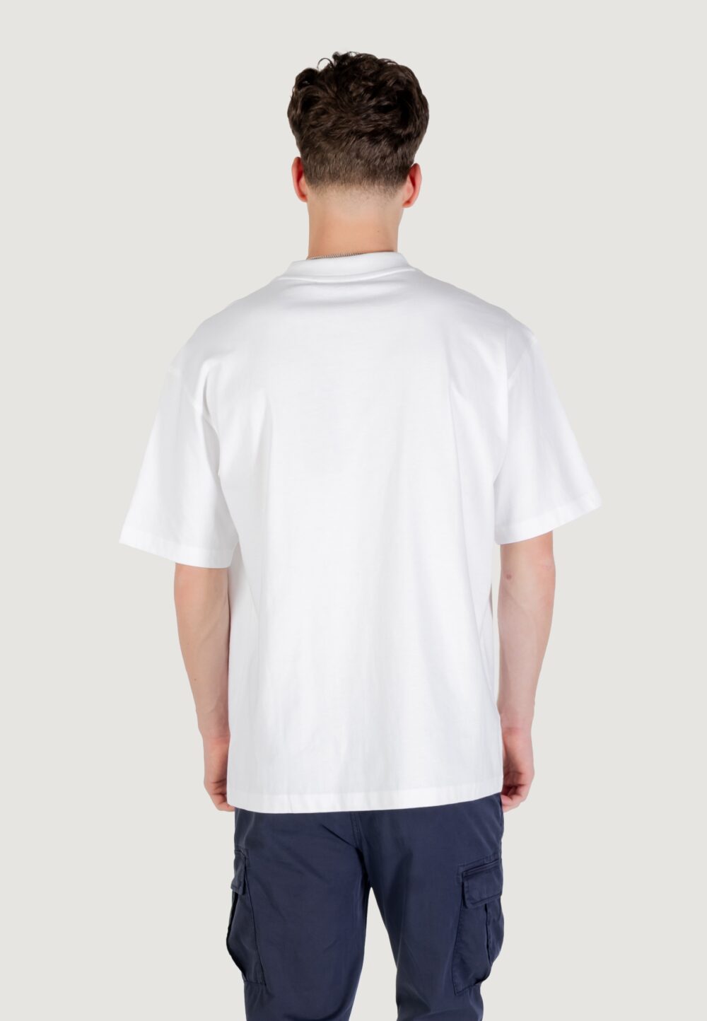 T-shirt Boss te_dye_ 10262477 01 Bianco - Foto 7