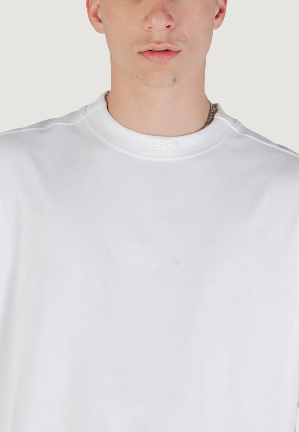 T-shirt Boss te_dye_ 10262477 01 Bianco - Foto 8