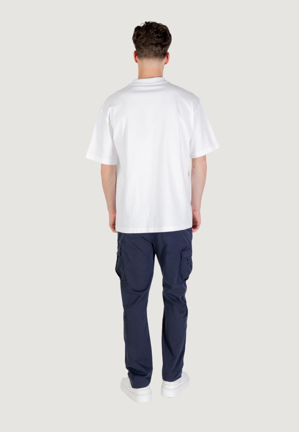 T-shirt Boss te_dye_ 10262477 01 Bianco - Foto 11