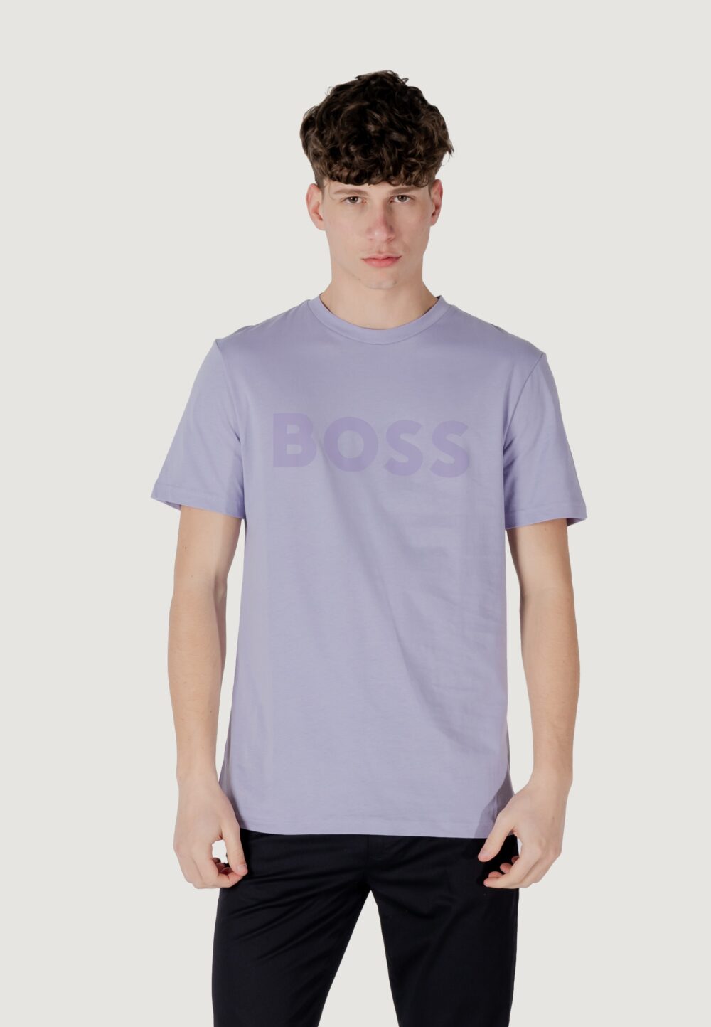 T-shirt Boss thinking 1 Lilla - Foto 7