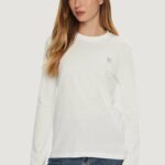 T-shirt Calvin Klein Jeans ck embro regular lon Bianco - Foto 1