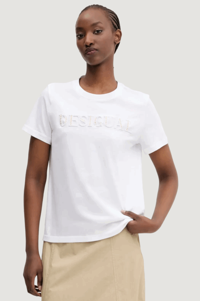 T-shirt Desigual ts_brandy Bianco