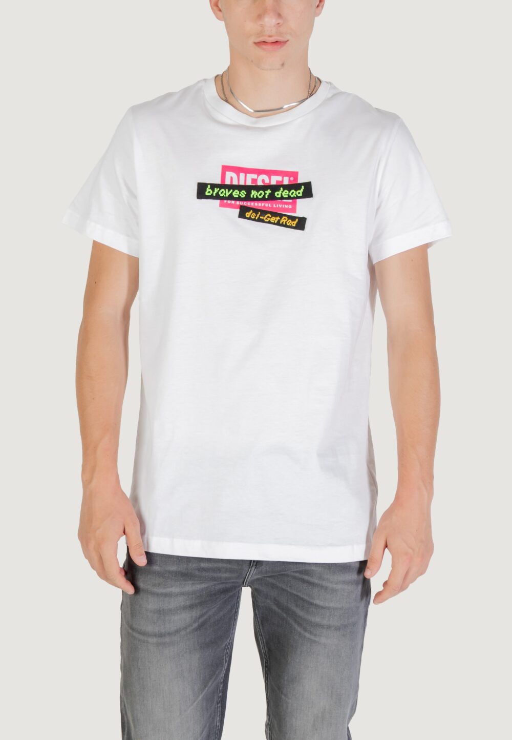 T-shirt Diesel Bianco - Foto 1