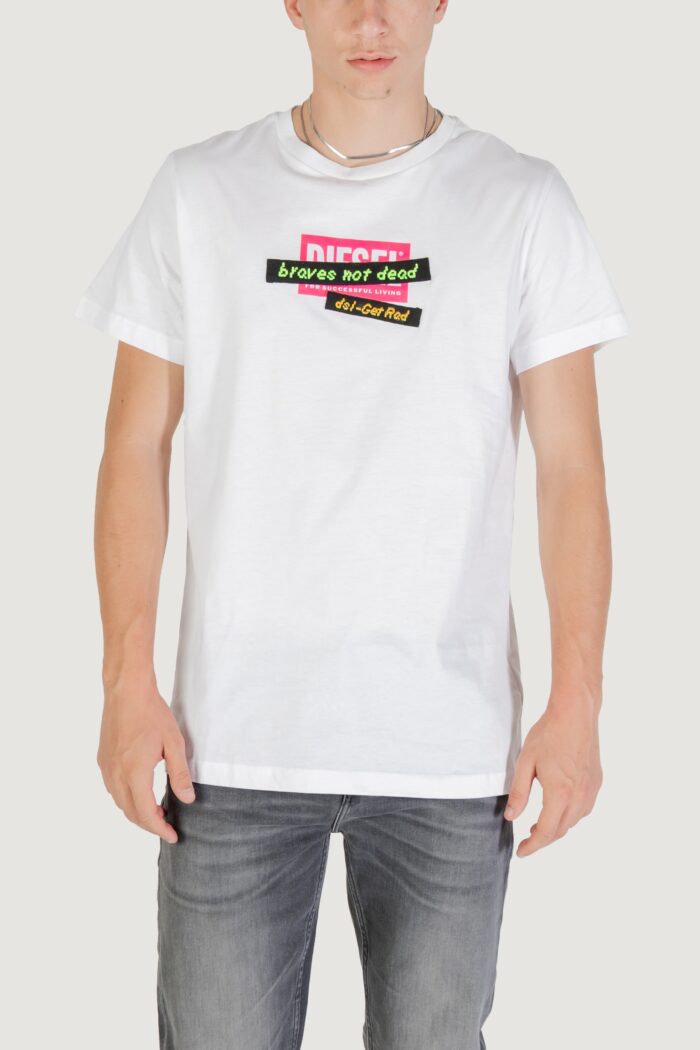 T-shirt Diesel  Bianco