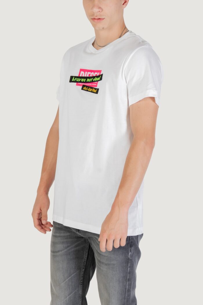 T-shirt Diesel  Bianco