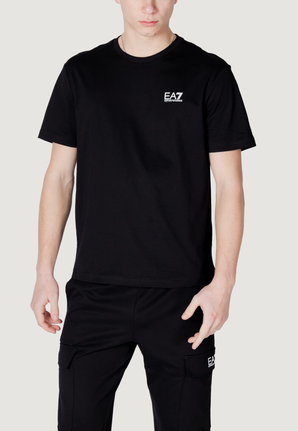 T-shirt EA7 Bianco - Nero - Foto 1