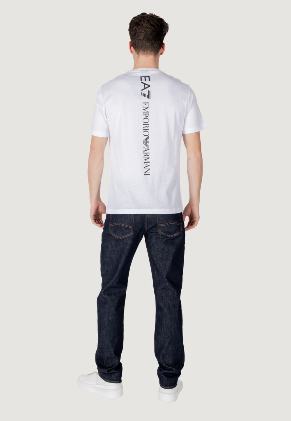 T-shirt EA7 Black-White - Foto 8