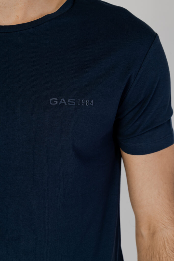 T-shirt GAS scuba/s str.1984 Blu