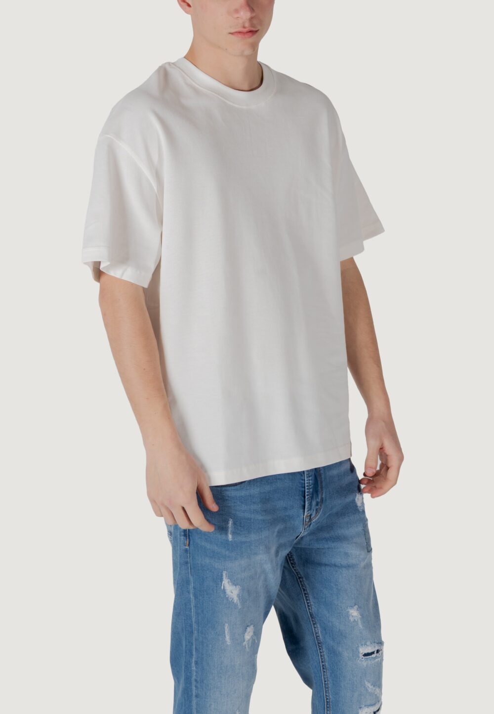 T-shirt Gianni Lupo Bianco - Foto 3