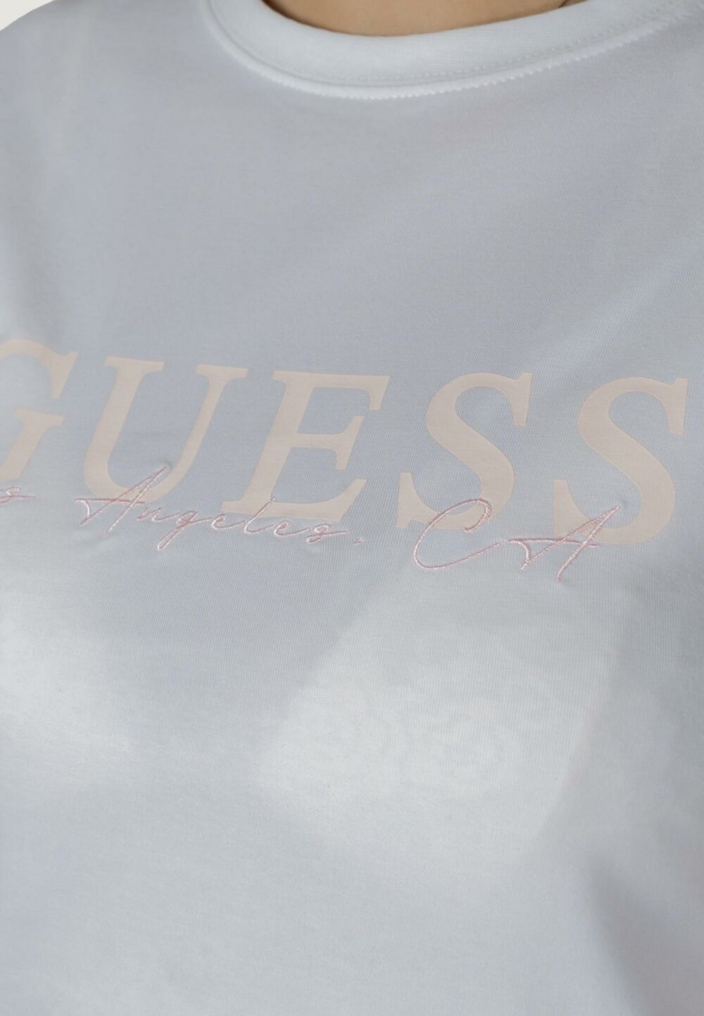 T-shirt Guess Active kamelie cn Bianco - Foto 5