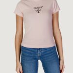 T-shirt Guess Active colette ss tee Rosa - Foto 1