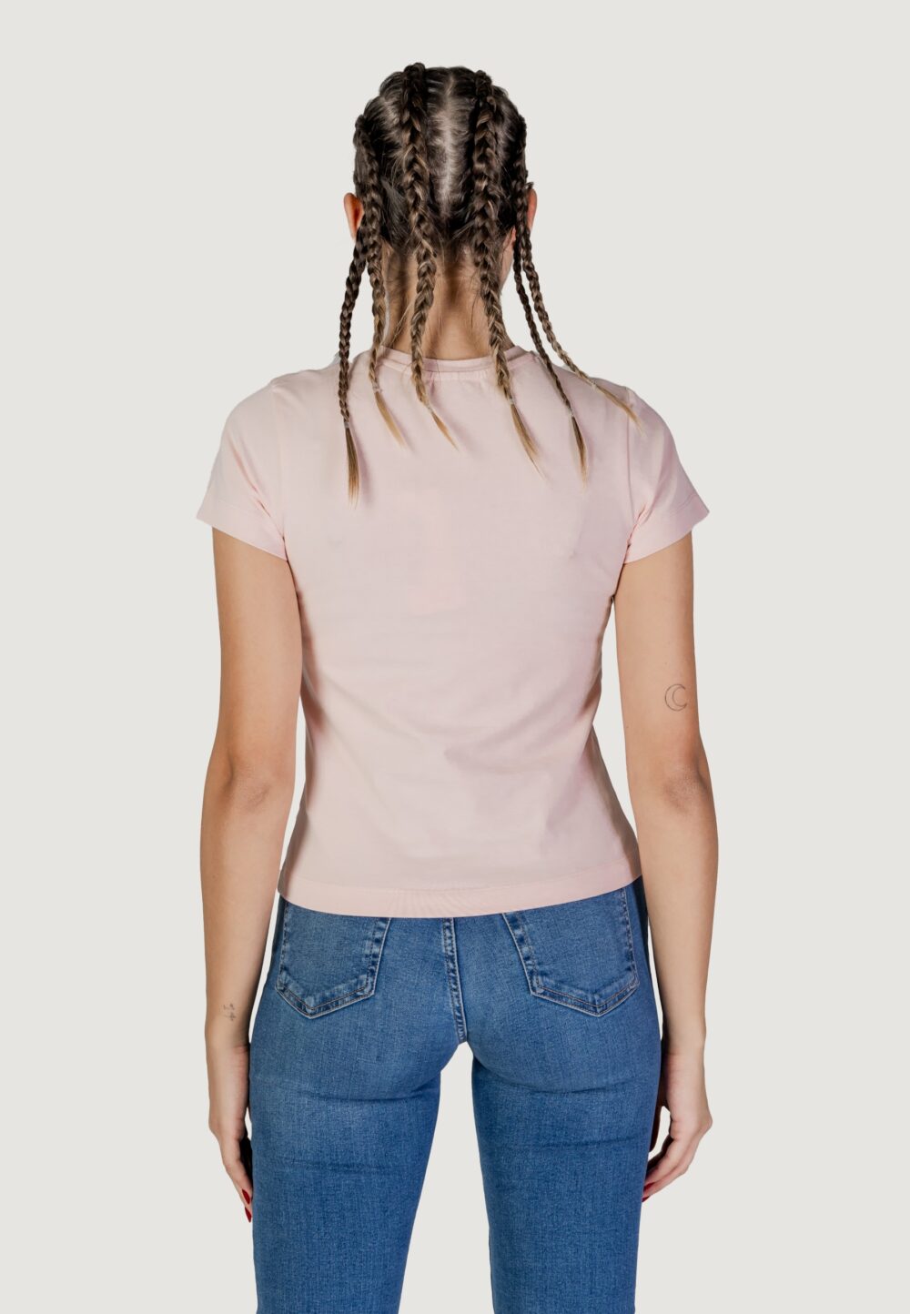 T-shirt Guess Active colette ss tee Rosa - Foto 2