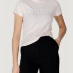 T-shirt Guess Active kamelie cn Rosa - Foto 1