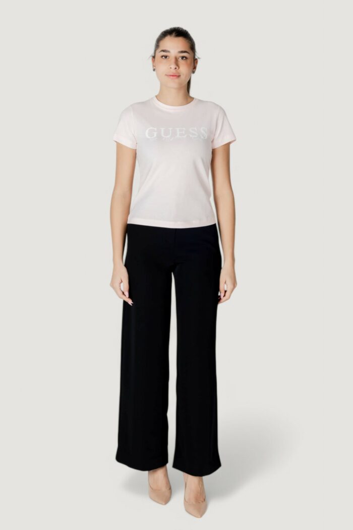 T-shirt Guess Active kamelie cn Rosa
