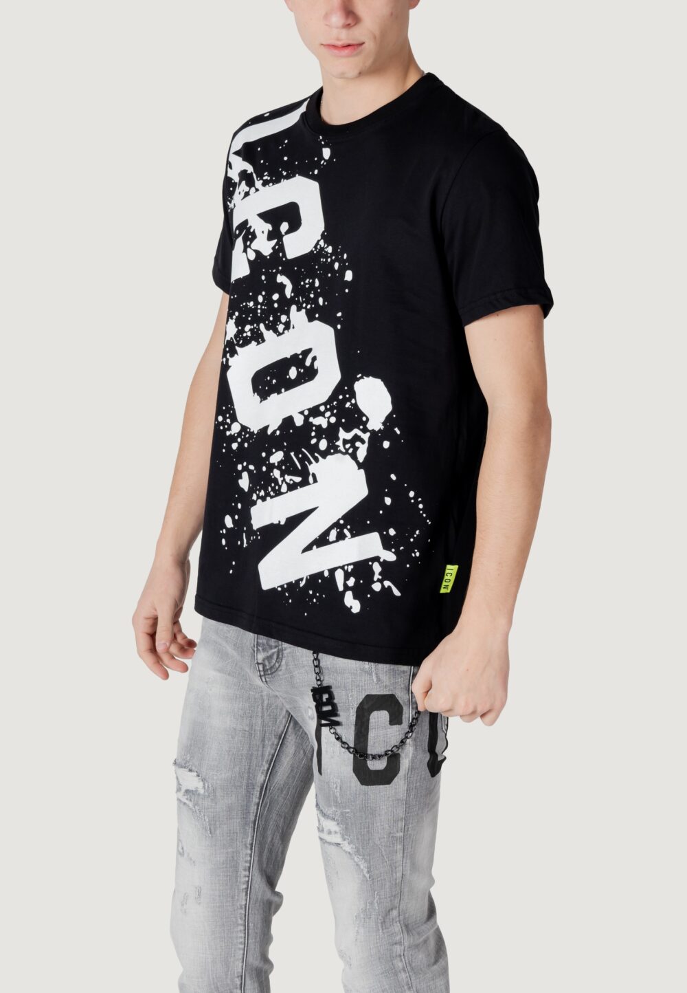 T-shirt Icon Nero - Foto 4