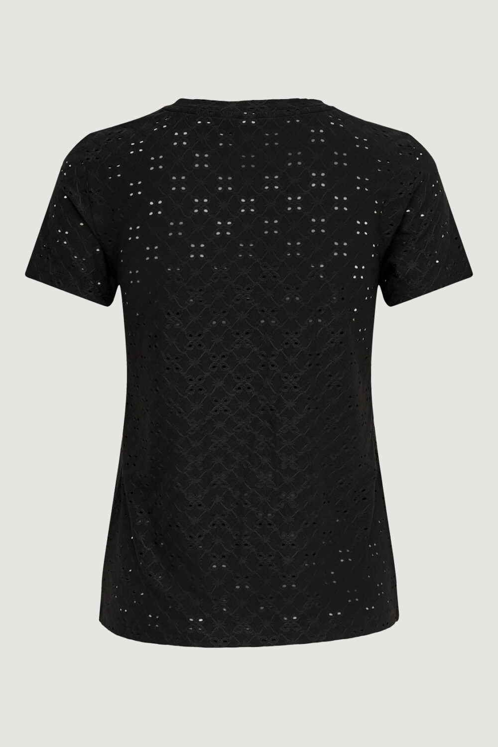 T-shirt Jacqueline de Yong jdycathinka s/s tag top jrs noos Nero - Foto 4