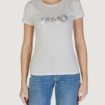T-shirt Liu-Jo ecs moda m/c Latte - Foto 1