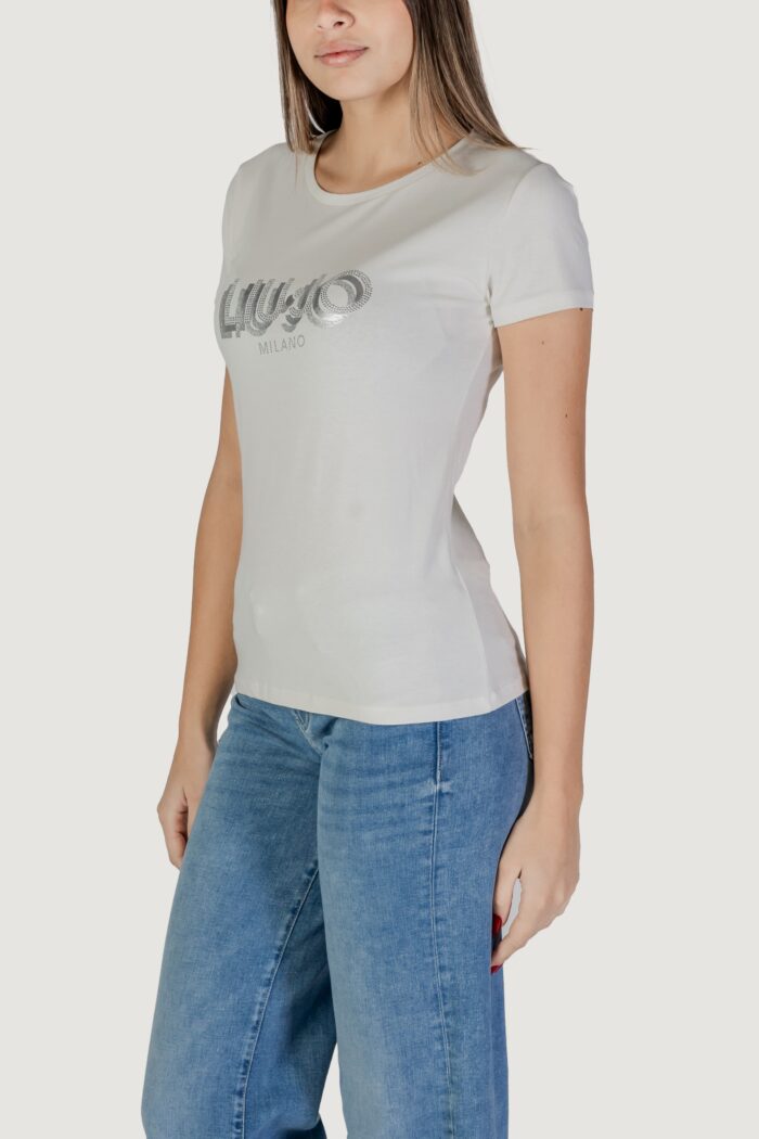 T-shirt Liu-Jo ecs moda m/c Latte