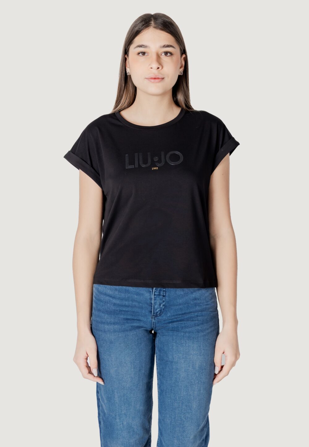 T-shirt Liu-Jo ecs basica s/m Nero - Foto 7