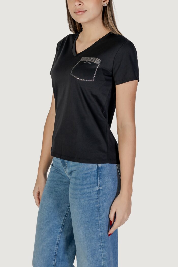 T-shirt Liu-Jo ecs moda m/c Nero