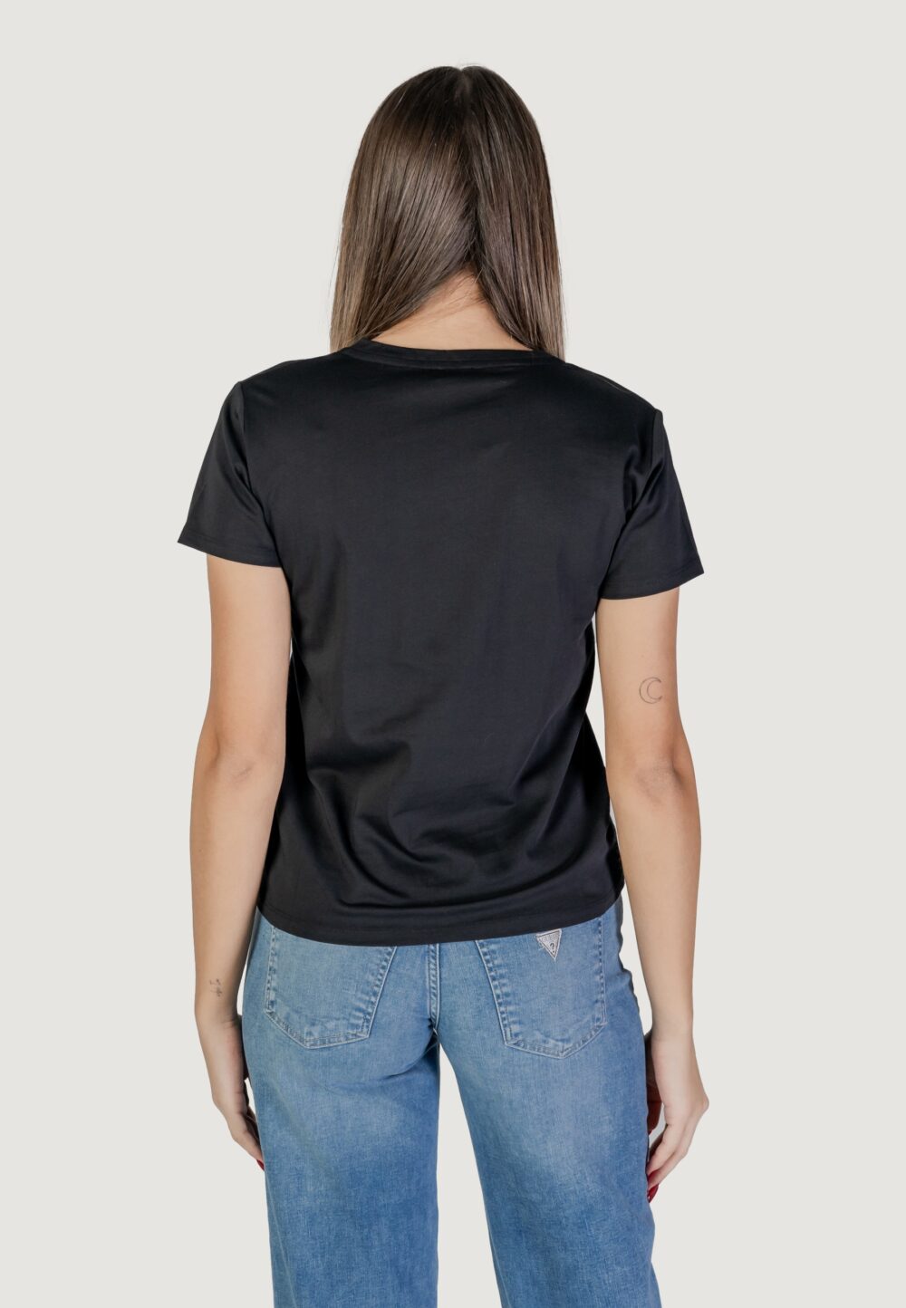 T-shirt Liu-Jo ecs moda m/c Nero - Foto 4