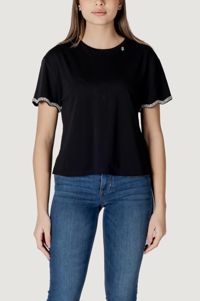 T-shirt Liu-Jo ecs moda m/c Nero