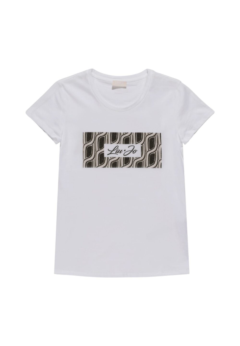 T-shirt Liu-Jo ecs moda m/c Verde Oliva - Foto 11