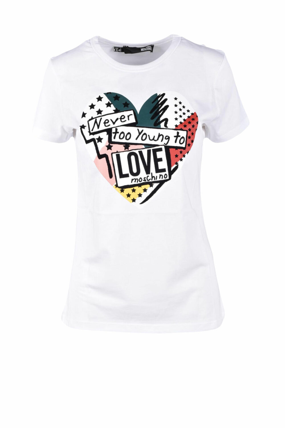 T-shirt Love Moschino Bianco - Foto 1