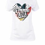 T-shirt Love Moschino Bianco - Foto 1