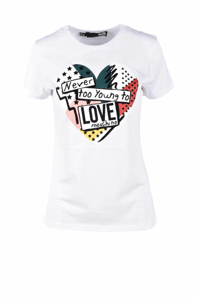 T-shirt Love Moschino  Bianco
