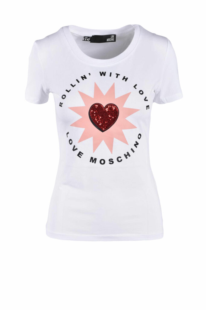 T-shirt Love Moschino  Bianco