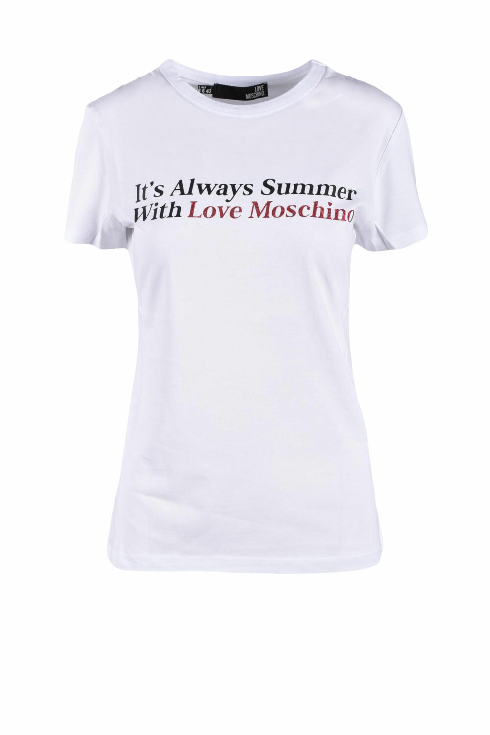 T-shirt Love Moschino Bianco - Foto 1