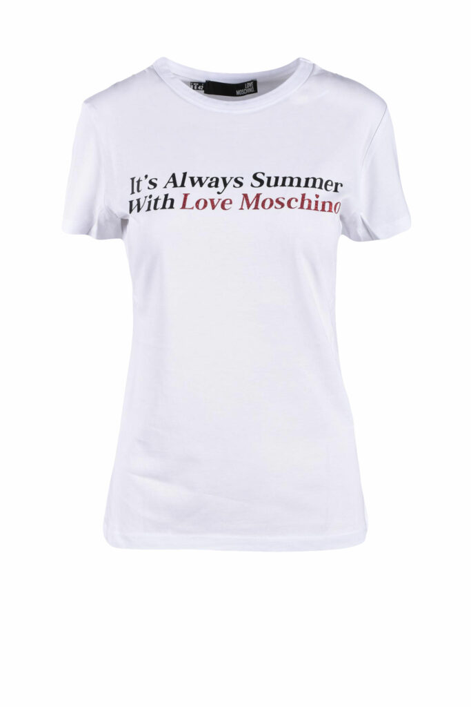 T-shirt Love Moschino  Bianco