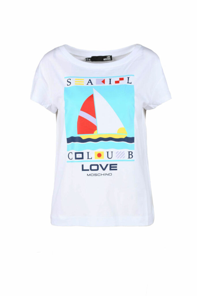 T-shirt Love Moschino  Bianco