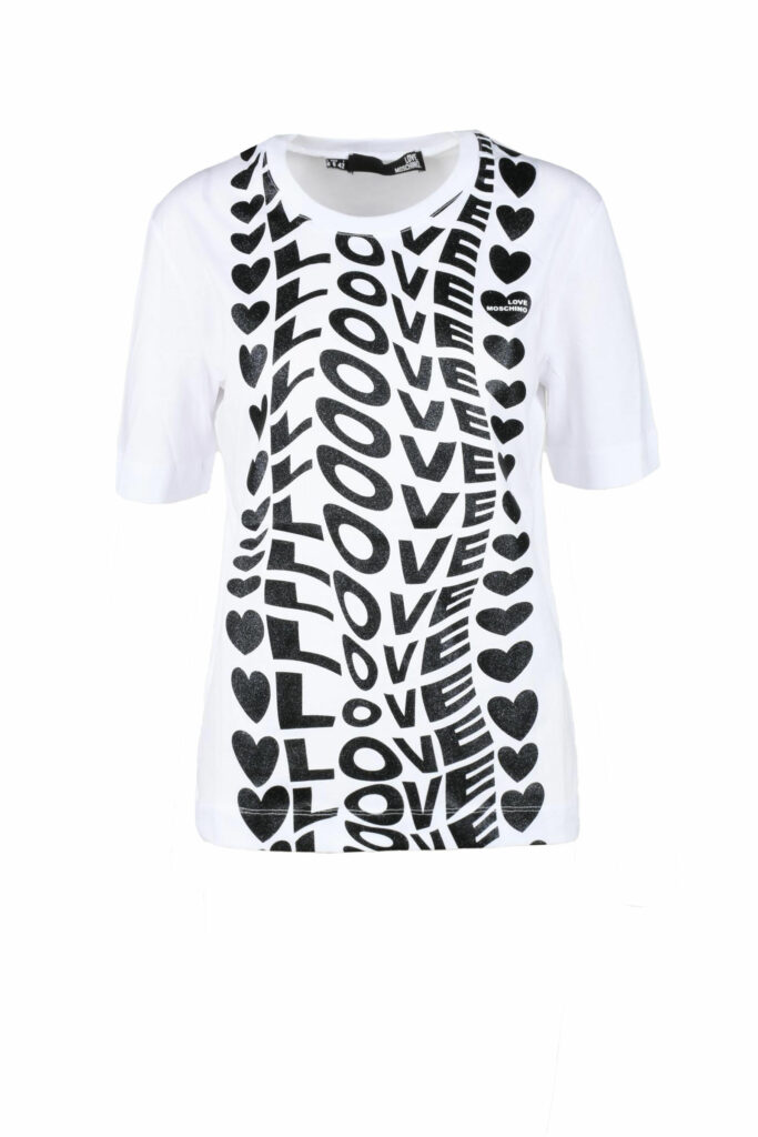 T-shirt Love Moschino  Bianco
