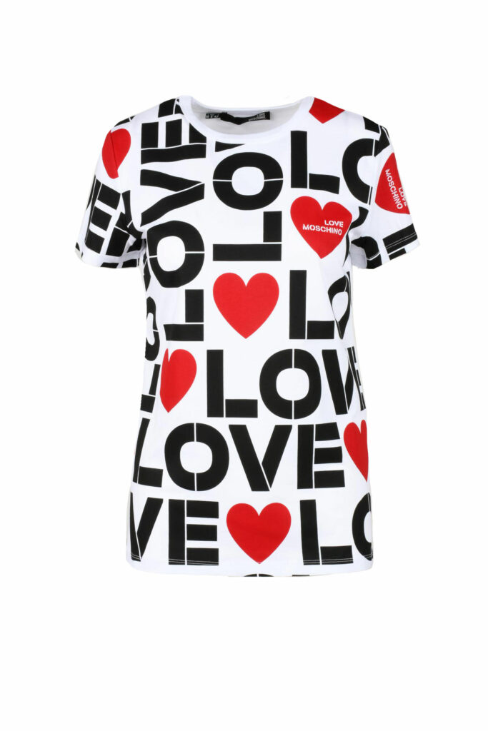 T-shirt Love Moschino  Bianco