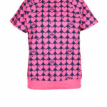 T-shirt Love Moschino BLU/ROSA - Foto 1