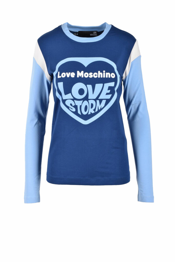 T-shirt Love Moschino  Blu