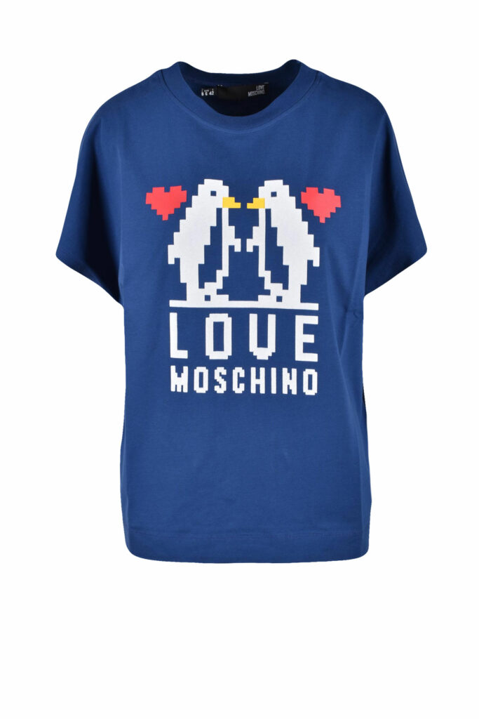 T-shirt Love Moschino  Blu