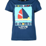 T-shirt Love Moschino Blu - Foto 1