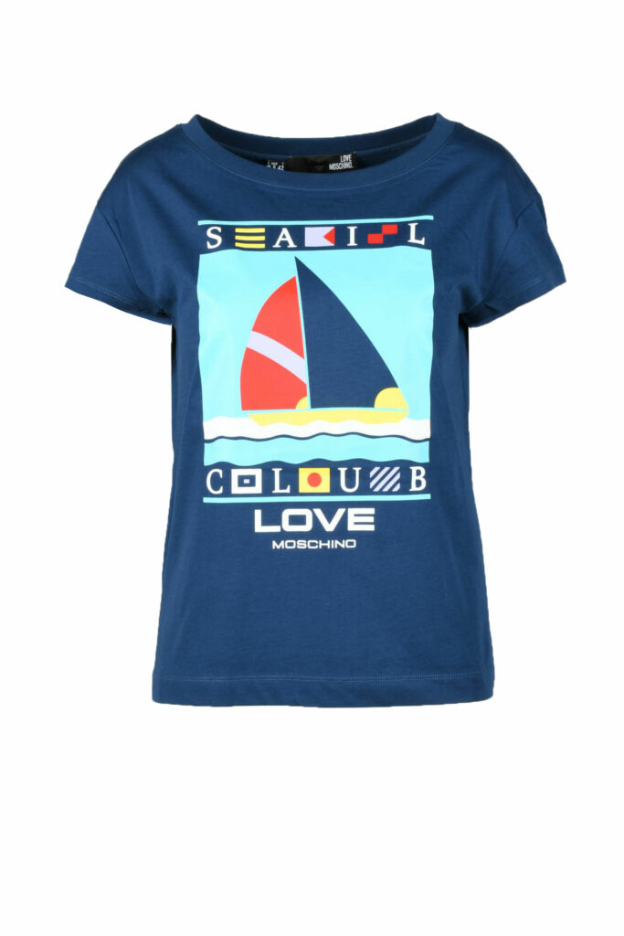 T-shirt Love Moschino  Blu